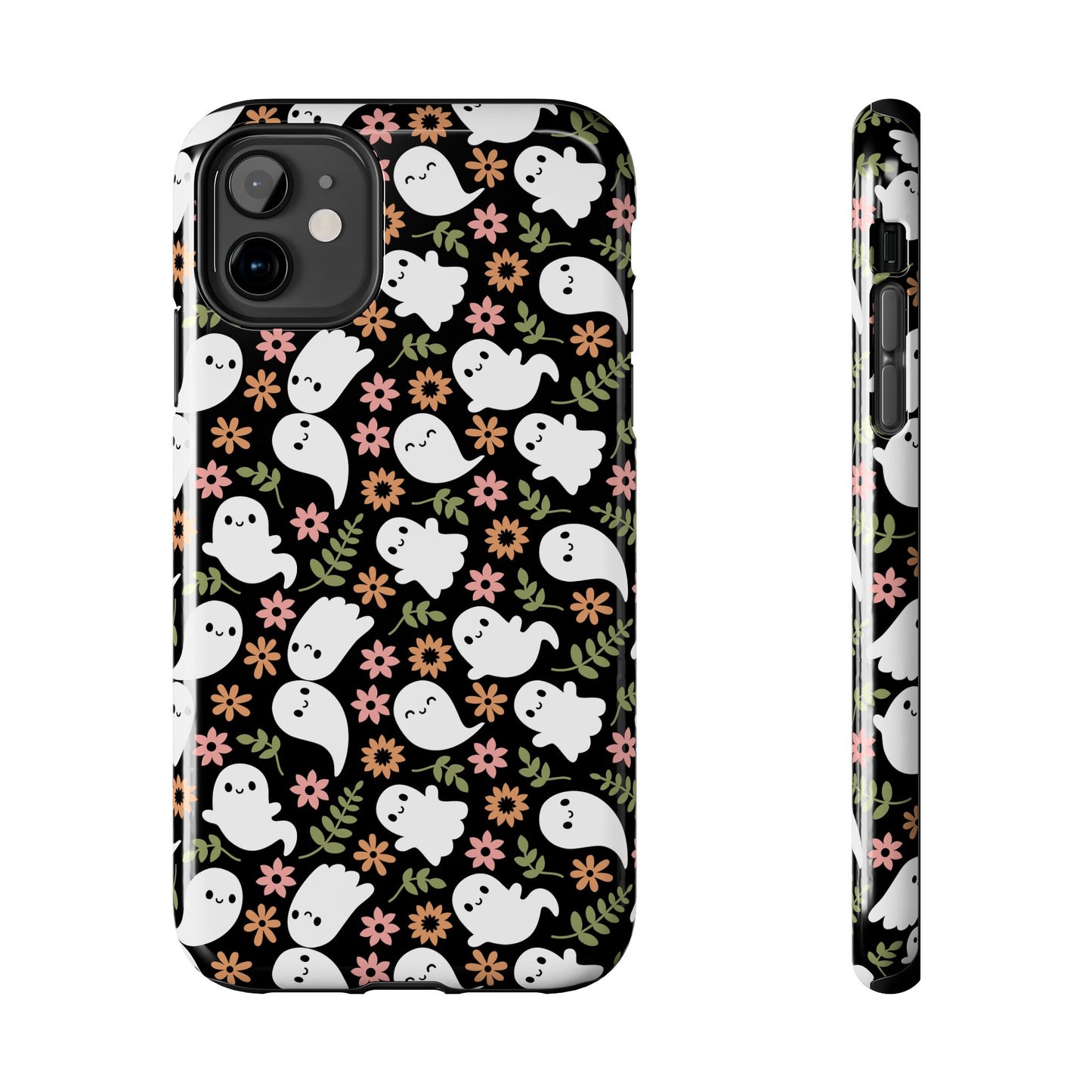 Cute Ghosts Tough Phone Cases | Spooky Fun Protection | Halloween Gift | Trendy Cell Phone Cover