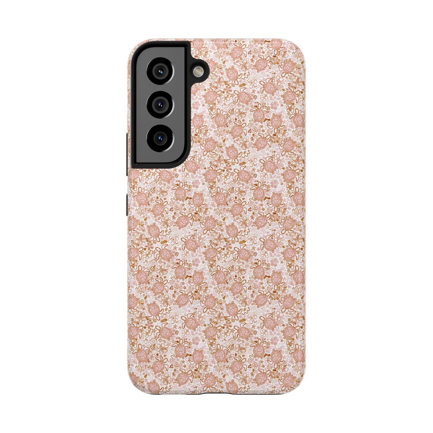 Tough Phone Case - Boho Turtle Design 🐢