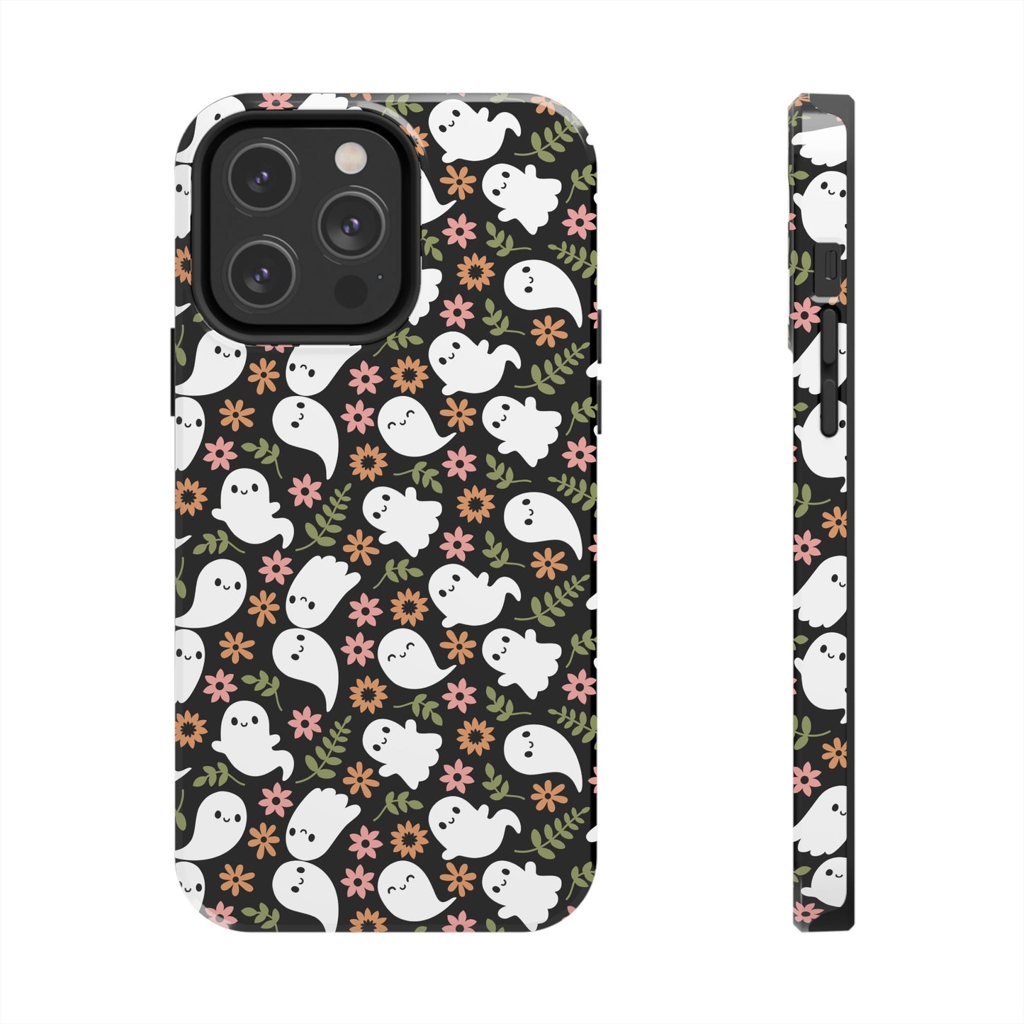 Cute Ghosts Tough Phone Cases | Spooky Fun Protection | Halloween Gift | Trendy Cell Phone Cover