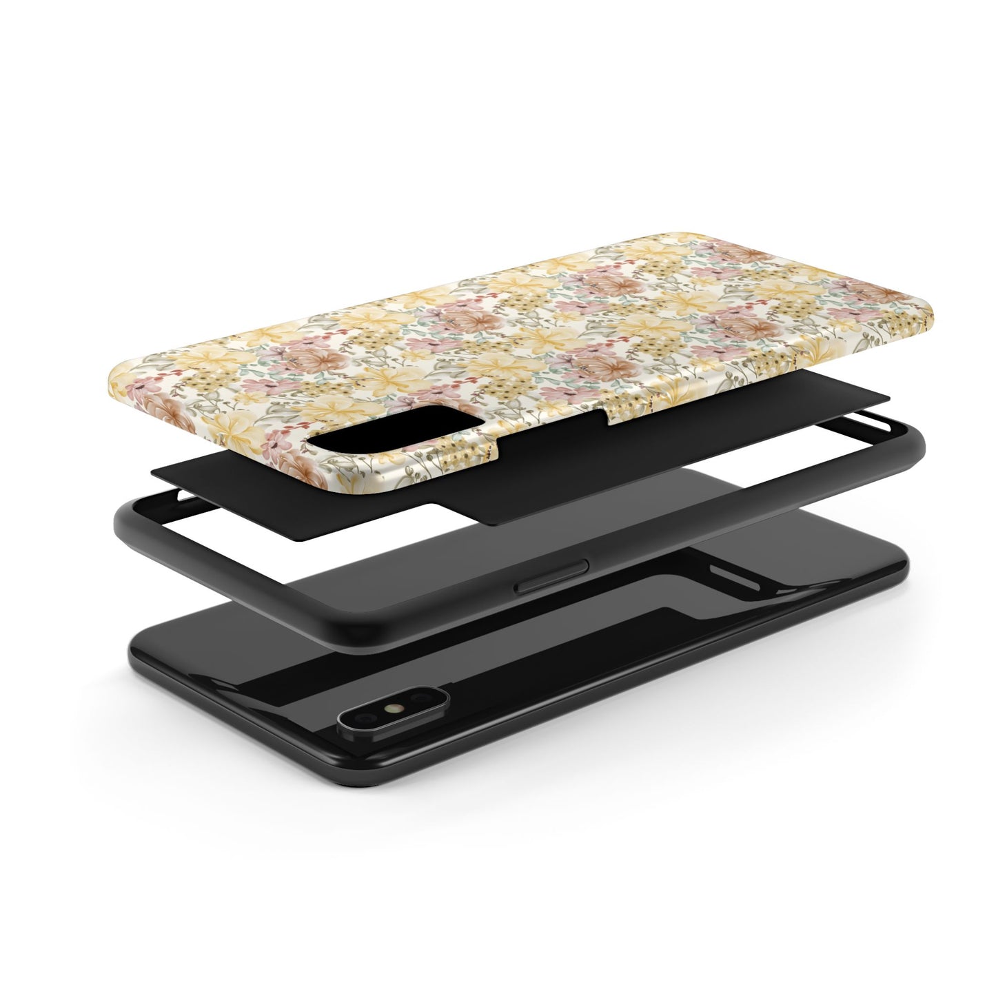 Floral Tough Phone Cases - Durable Protection, Stylish Accessories for Garden Lovers, Nature Enthusiasts, Birthdays, Holidays