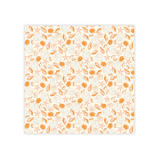 Seashell Note Pads - Coastal Decor, Beach Lover Gift, Stationery Set, Memo Pads for Journaling, Office Supplies
