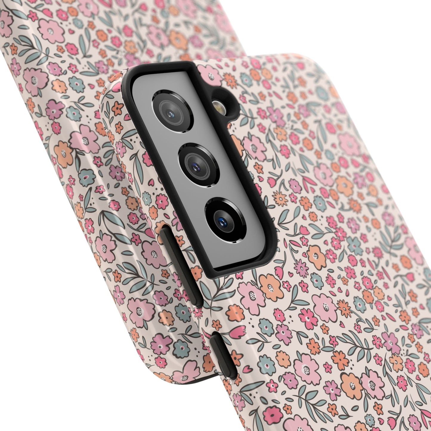 Floral Tough Phone Cases - Stylish Protection, Unique Gifts, Spring Decor, Flower Pattern, Durable Accessory