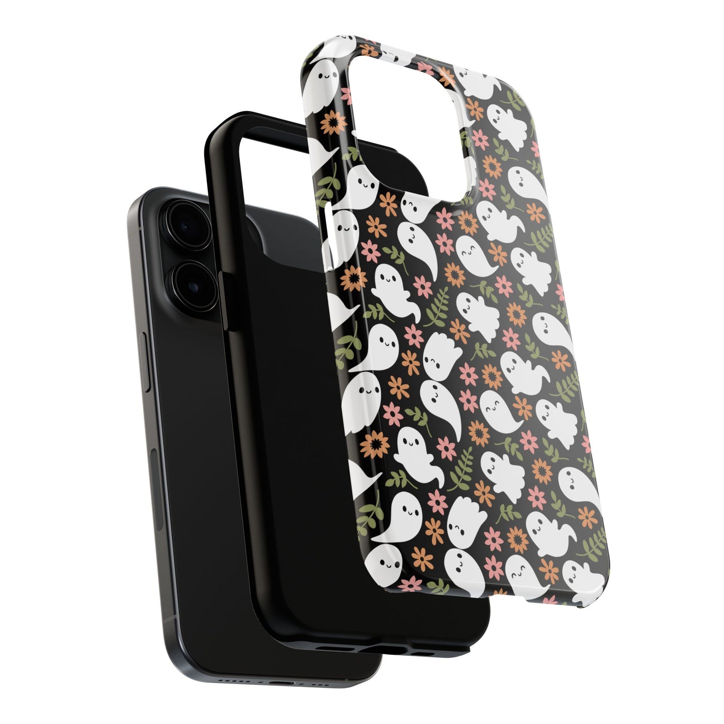 Cute Ghosts Tough Phone Cases | Spooky Fun Protection | Halloween Gift | Trendy Cell Phone Cover