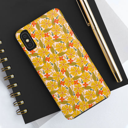 Golden BloomTough Phone Cases