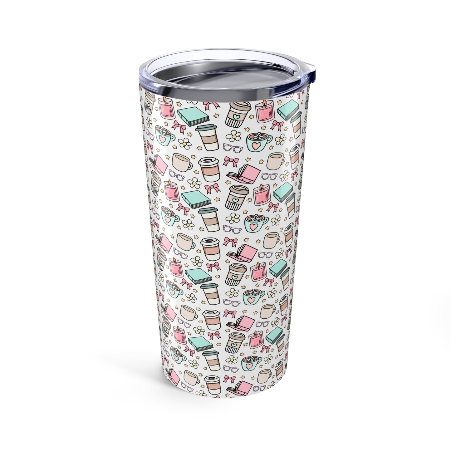 Cute Coffee Tumbler, Travel Mug for Hot Drinks, Fun Gift for Coffee Lovers, Stylish Insulated Cup, Drinkware for Home & Office