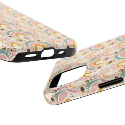Phone Case - Muted Rainbow Design