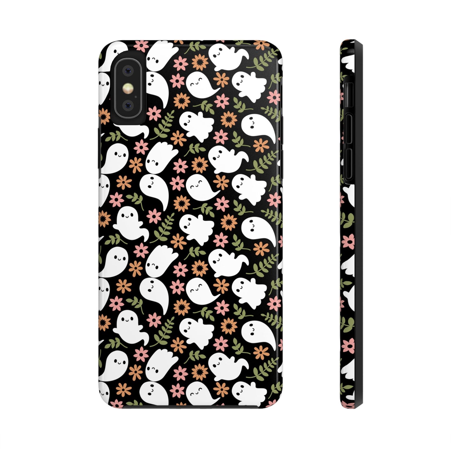 Cute Ghosts Tough Phone Cases | Spooky Fun Protection | Halloween Gift | Trendy Cell Phone Cover