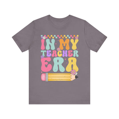 In My Teacher Era Unisex Jersey Tee - Fun Teacher Appreciation Gift