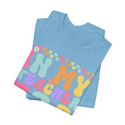 In My Teacher Era Unisex Jersey Tee - Fun Teacher Appreciation Gift