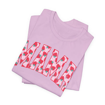 Mama Floral Print Unisex Jersey Tee - Perfect Gift for Moms