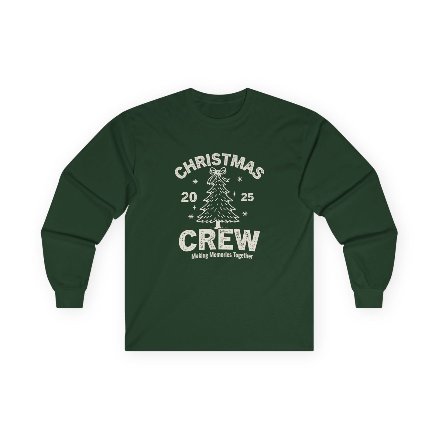 Christmas Crew 2025 Long Sleeve Tee