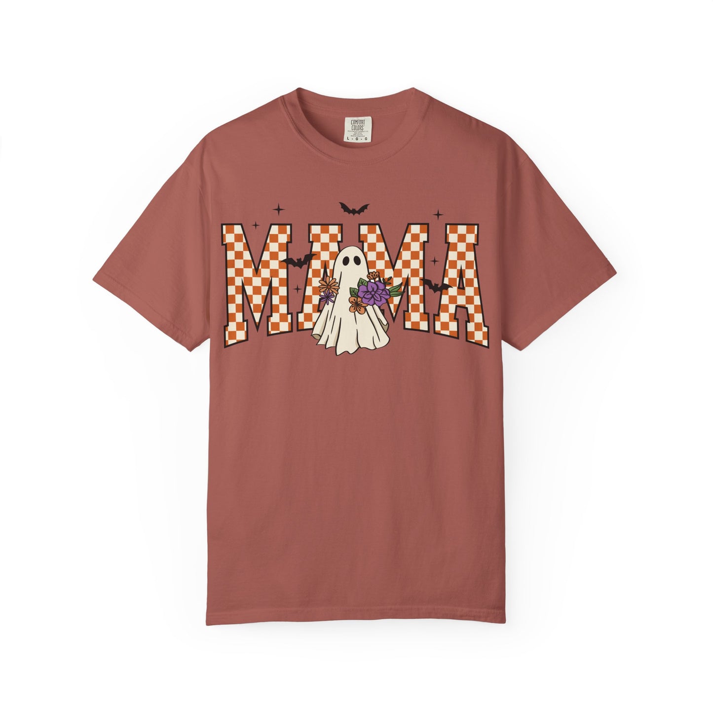 Ghostly Mama T-shirt, Spooky Mama Shirt, Halloween Tee, Gift for Mom, Fall Fashion, Unisex Graphic Tee