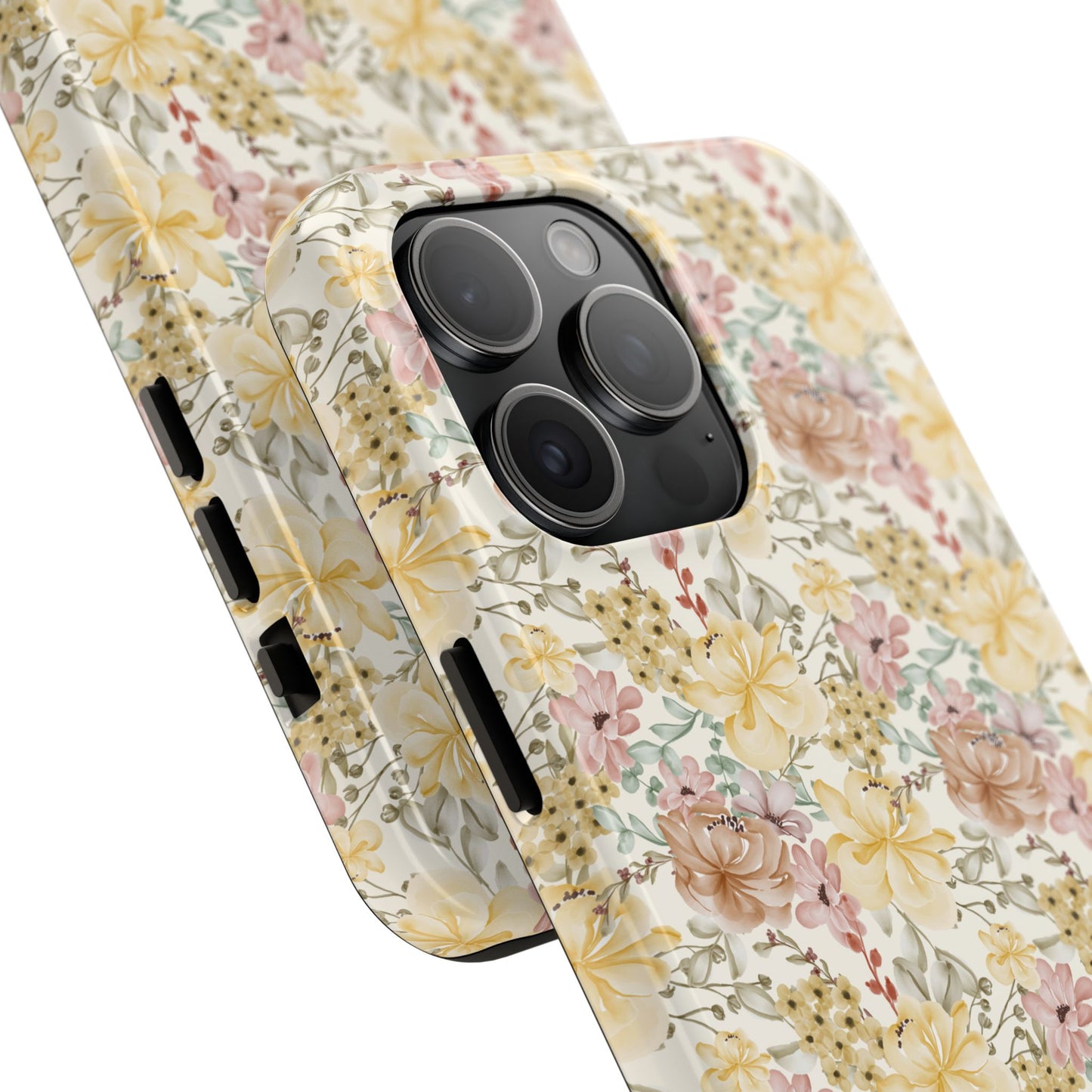 Floral Tough Phone Cases - Durable Protection, Stylish Accessories for Garden Lovers, Nature Enthusiasts, Birthdays, Holidays