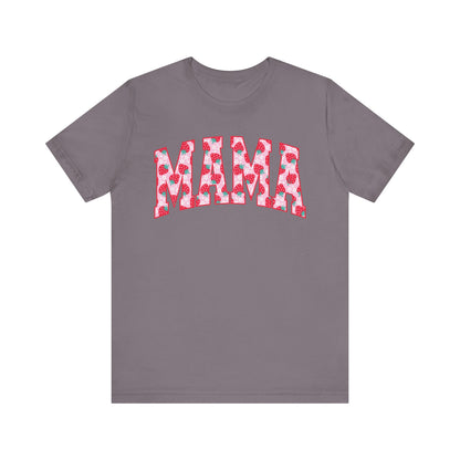 Mama Floral Print Unisex Jersey Tee - Perfect Gift for Moms