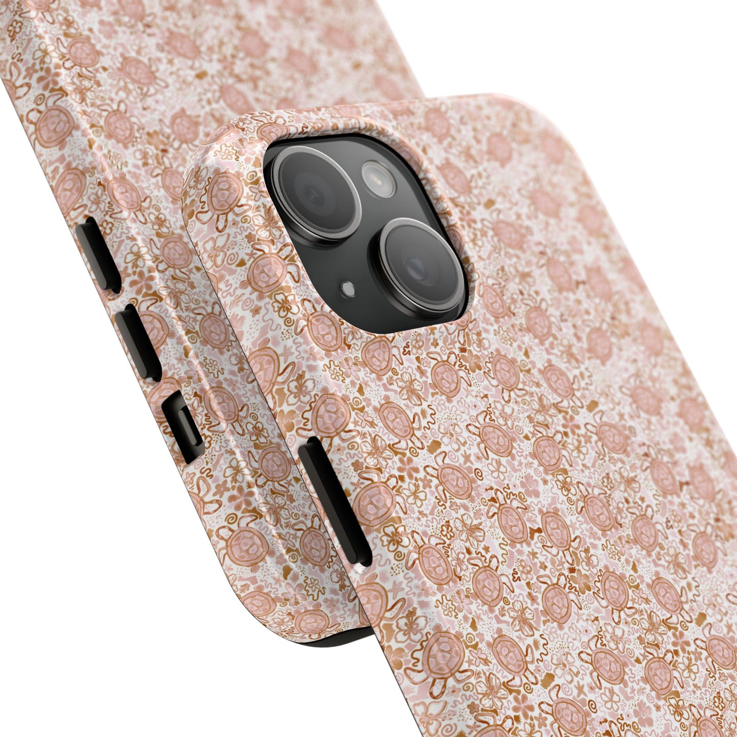 Tough Phone Case - Boho Turtle Design 🐢