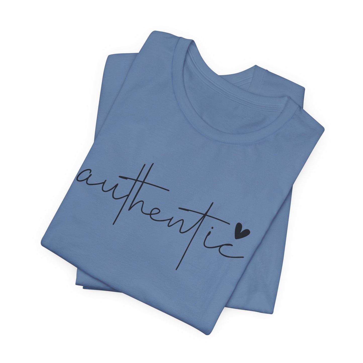 Authentic Unisex Short Sleeve Tee - Embrace Your True Self