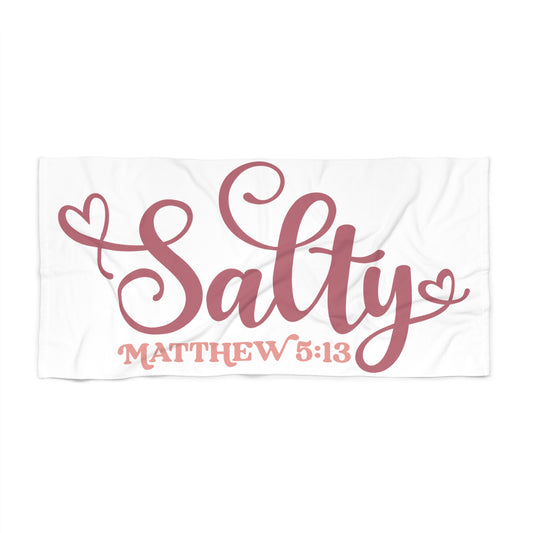 Salty Beach Towel