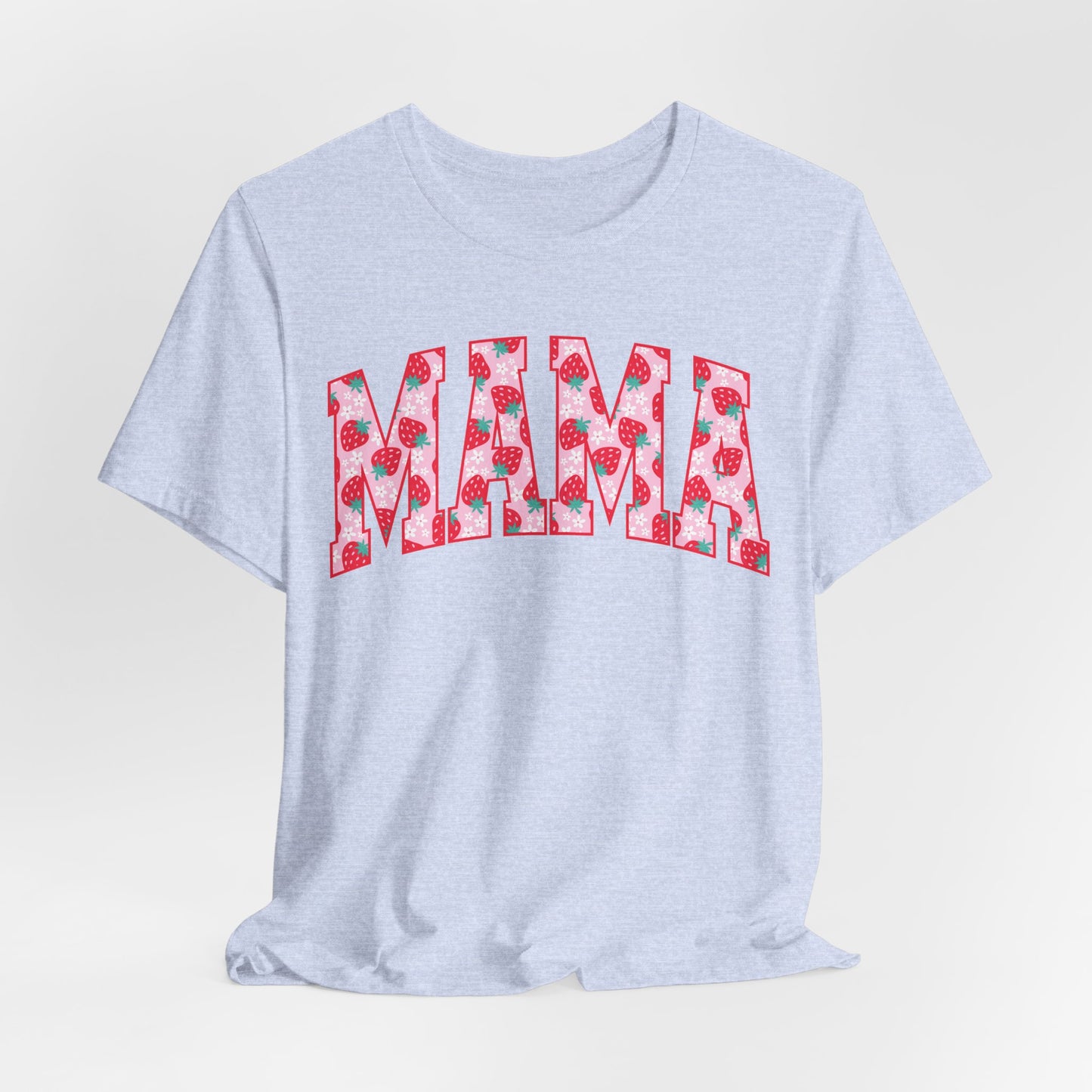 Mama Floral Print Unisex Jersey Tee - Perfect Gift for Moms