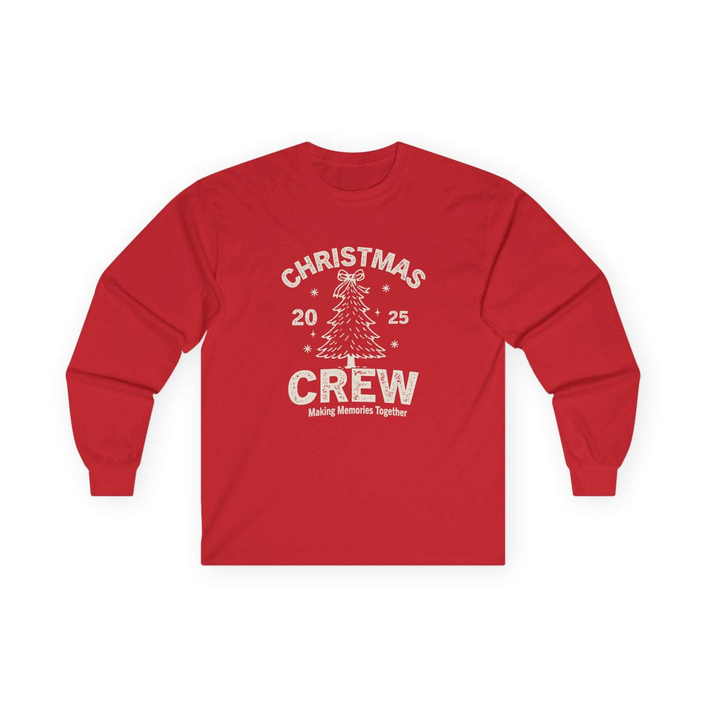 Christmas Crew 2025 Long Sleeve Tee