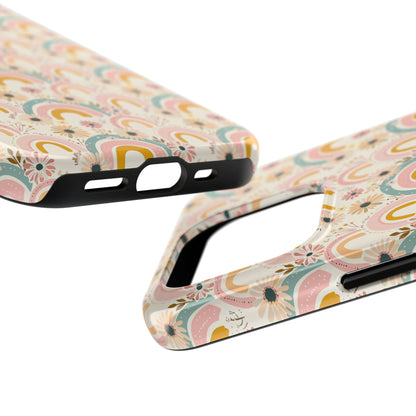 Phone Case - Muted Rainbow Design
