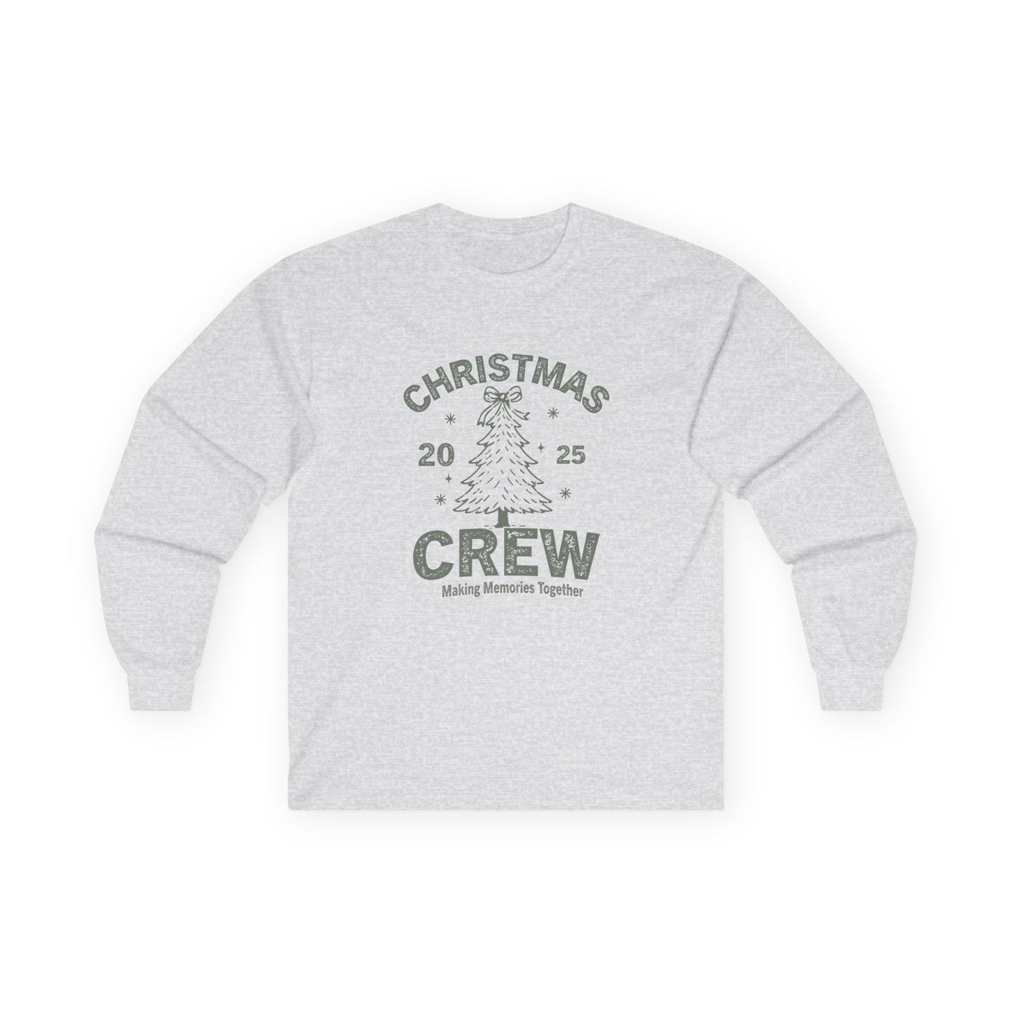 Christmas Crew 2025 Long Sleeve Tee