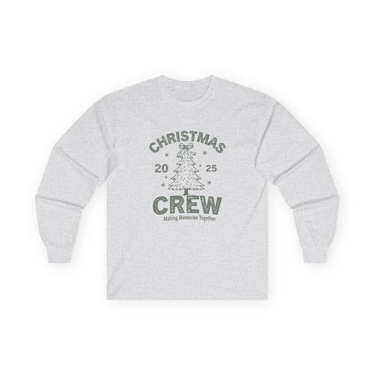 Christmas Crew 2025 Long Sleeve Tee