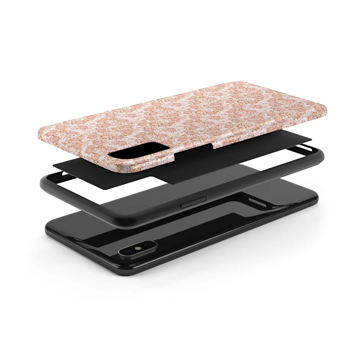 Tough Phone Case - Boho Turtle Design 🐢