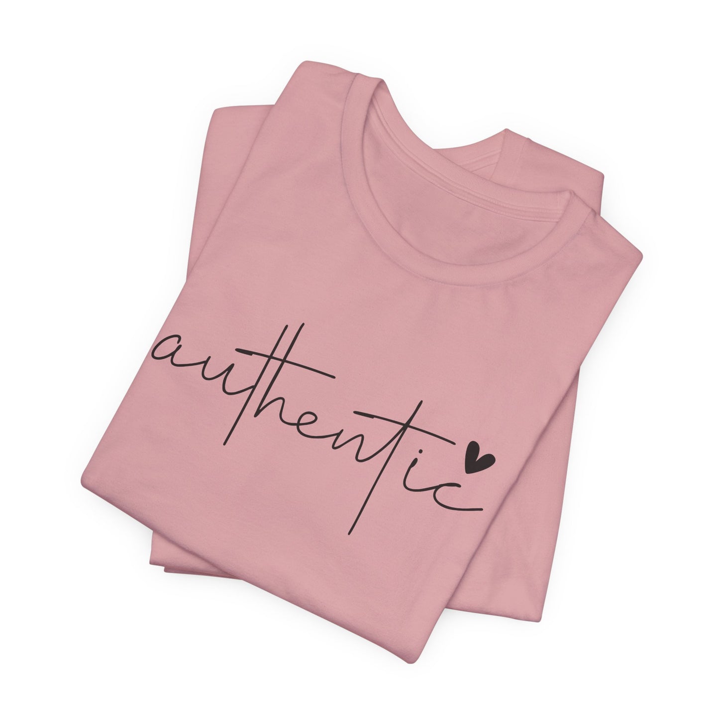 Authentic Unisex Short Sleeve Tee - Embrace Your True Self