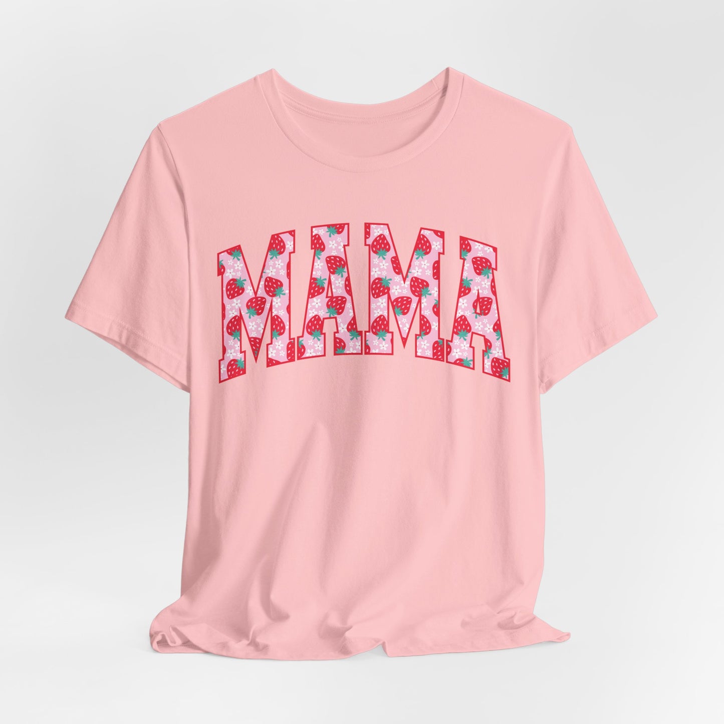 Mama Floral Print Unisex Jersey Tee - Perfect Gift for Moms