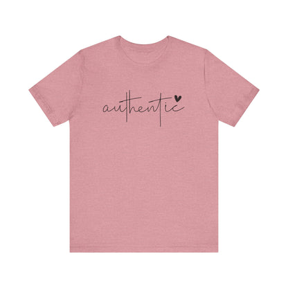 Authentic Unisex Short Sleeve Tee - Embrace Your True Self