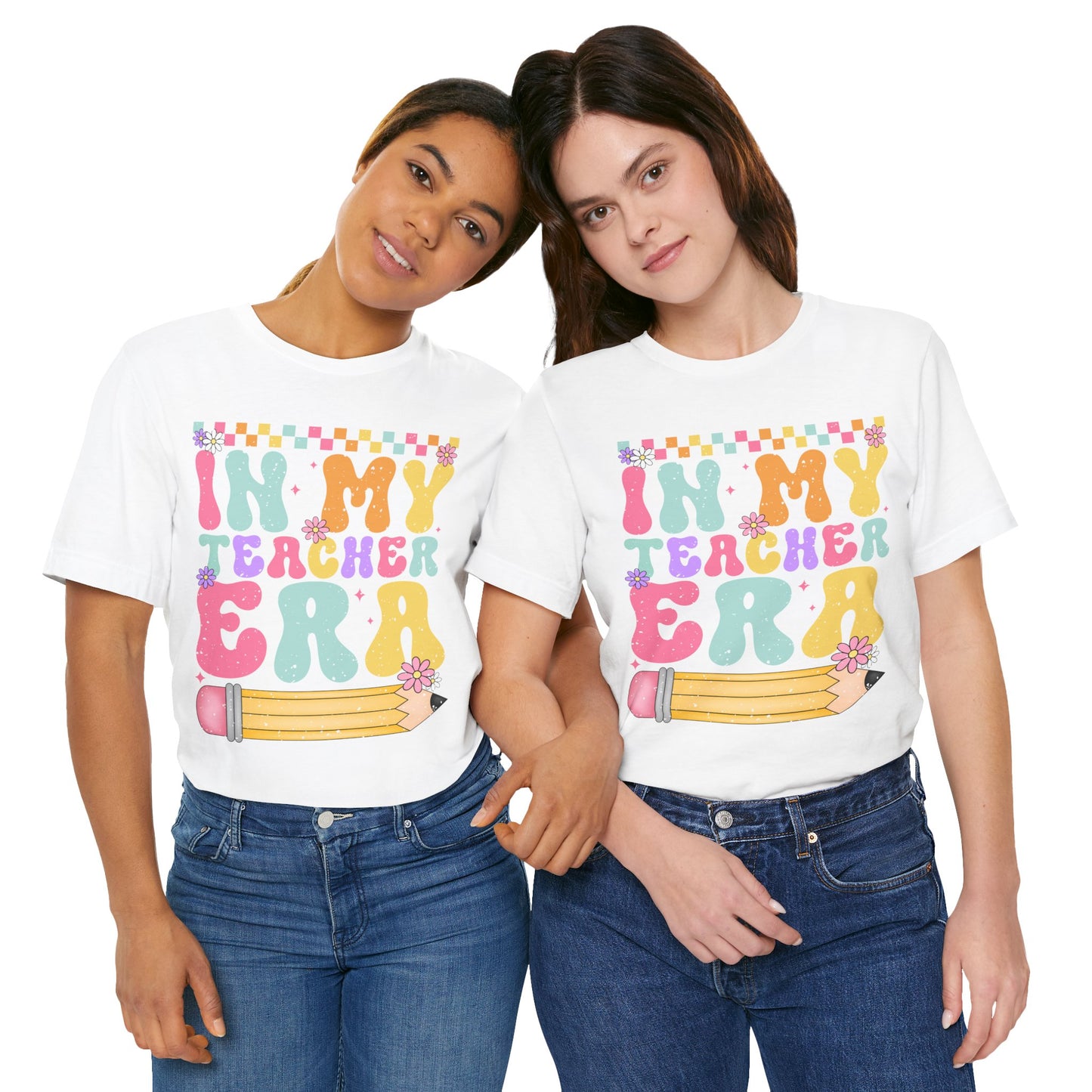 In My Teacher Era Unisex Jersey Tee - Fun Teacher Appreciation Gift