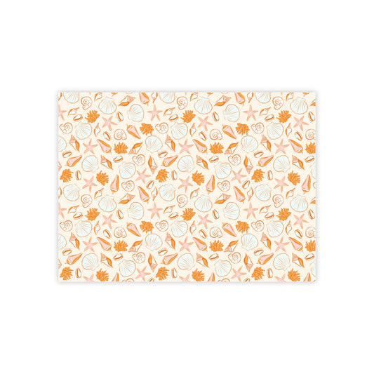 Seashell Note Pads - Coastal Decor, Beach Lover Gift, Stationery Set, Memo Pads for Journaling, Office Supplies