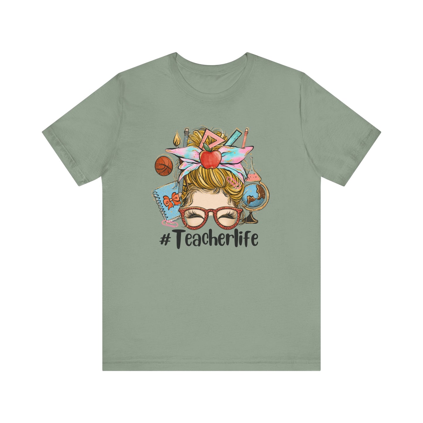 #TeacherLife Unisex Jersey Short Sleeve Tee - Perfect Gift for Teachers
