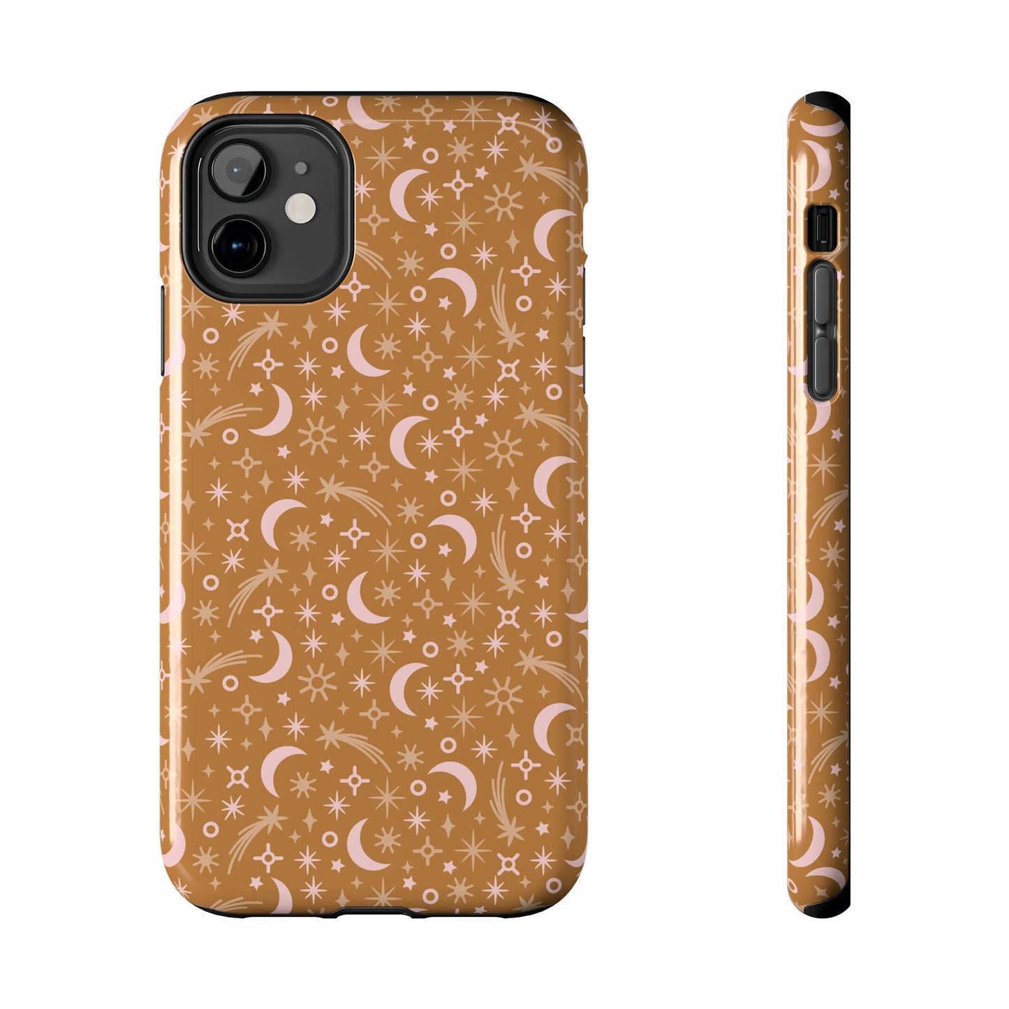 Celestial Tough Phone Cases - Starry Night, Astrology, Boho Chic, Gift for Her, Moon Phase Design