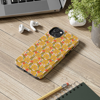 Golden BloomTough Phone Cases