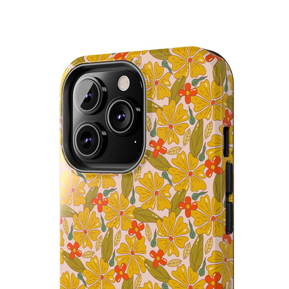 Golden BloomTough Phone Cases