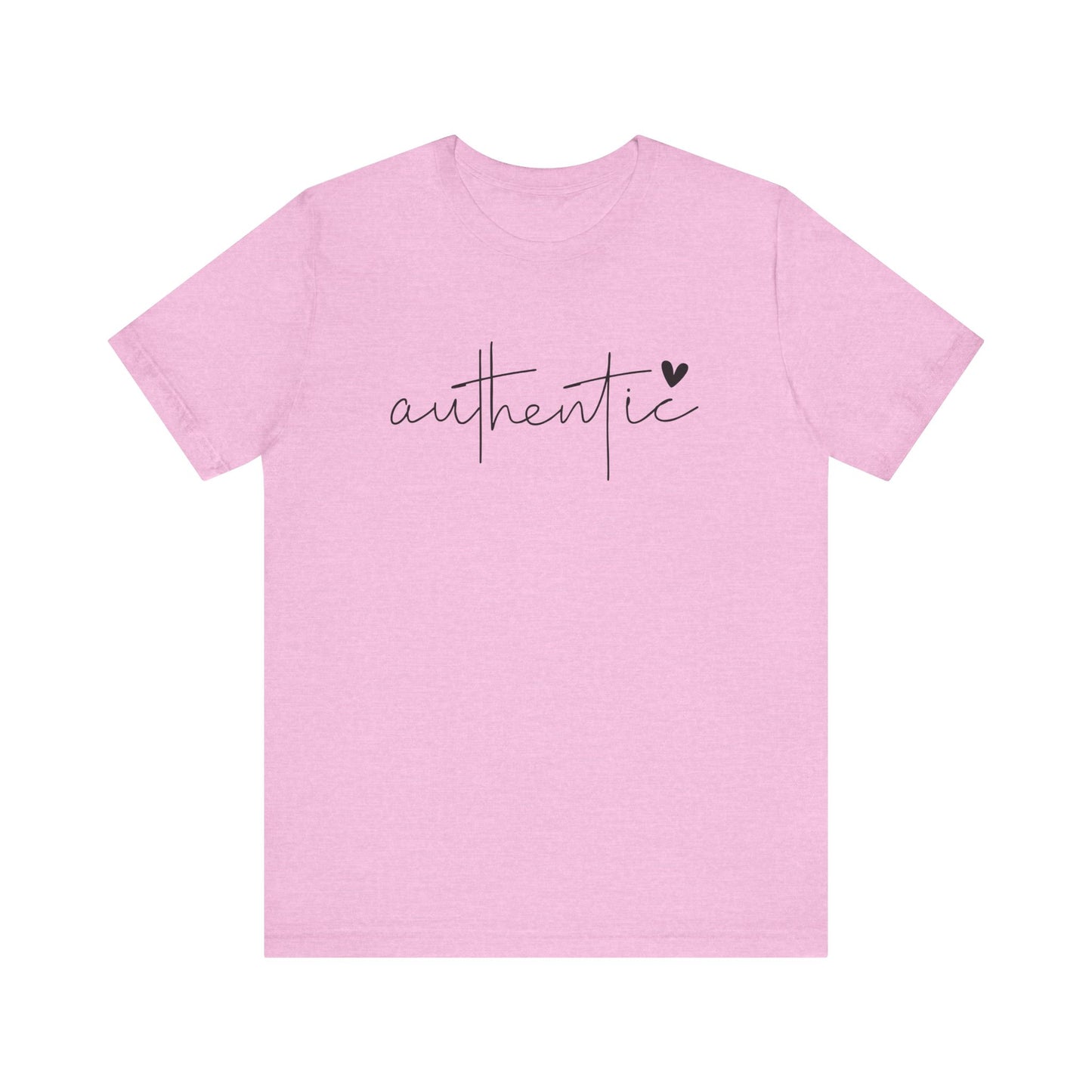 Authentic Unisex Short Sleeve Tee - Embrace Your True Self