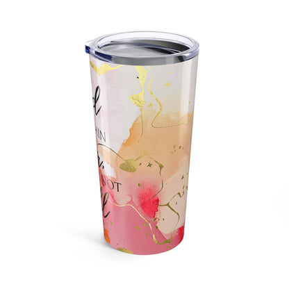 Inspirational Bible Verse Tumbler, 20 oz