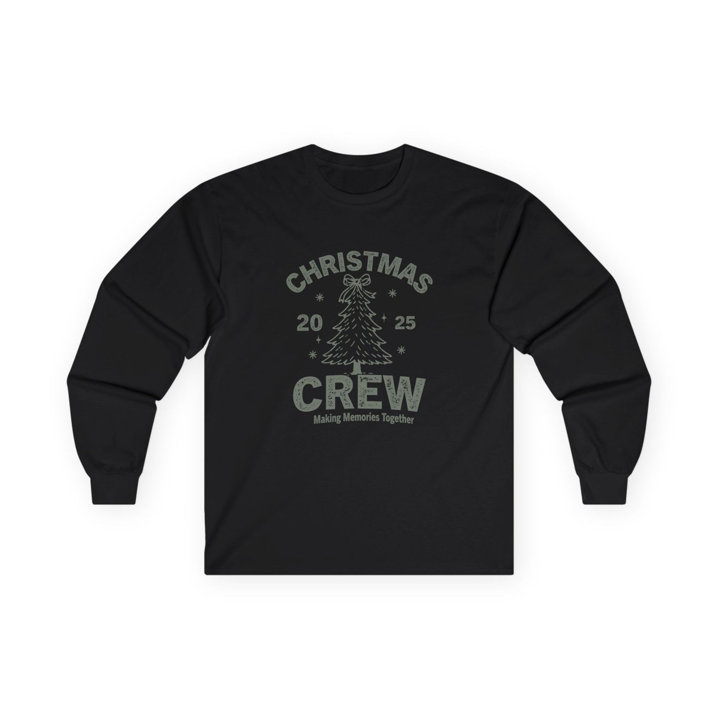 Christmas Crew 2025 Long Sleeve Tee