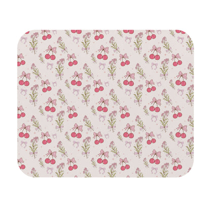 Charming Cherry Blossom Mouse Pad – Cute Floral Design for Home Office & Gifts