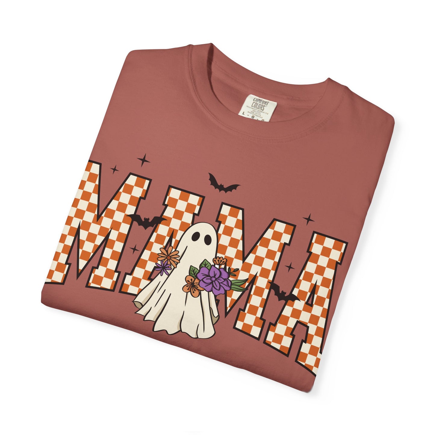 Ghostly Mama T-shirt, Spooky Mama Shirt, Halloween Tee, Gift for Mom, Fall Fashion, Unisex Graphic Tee