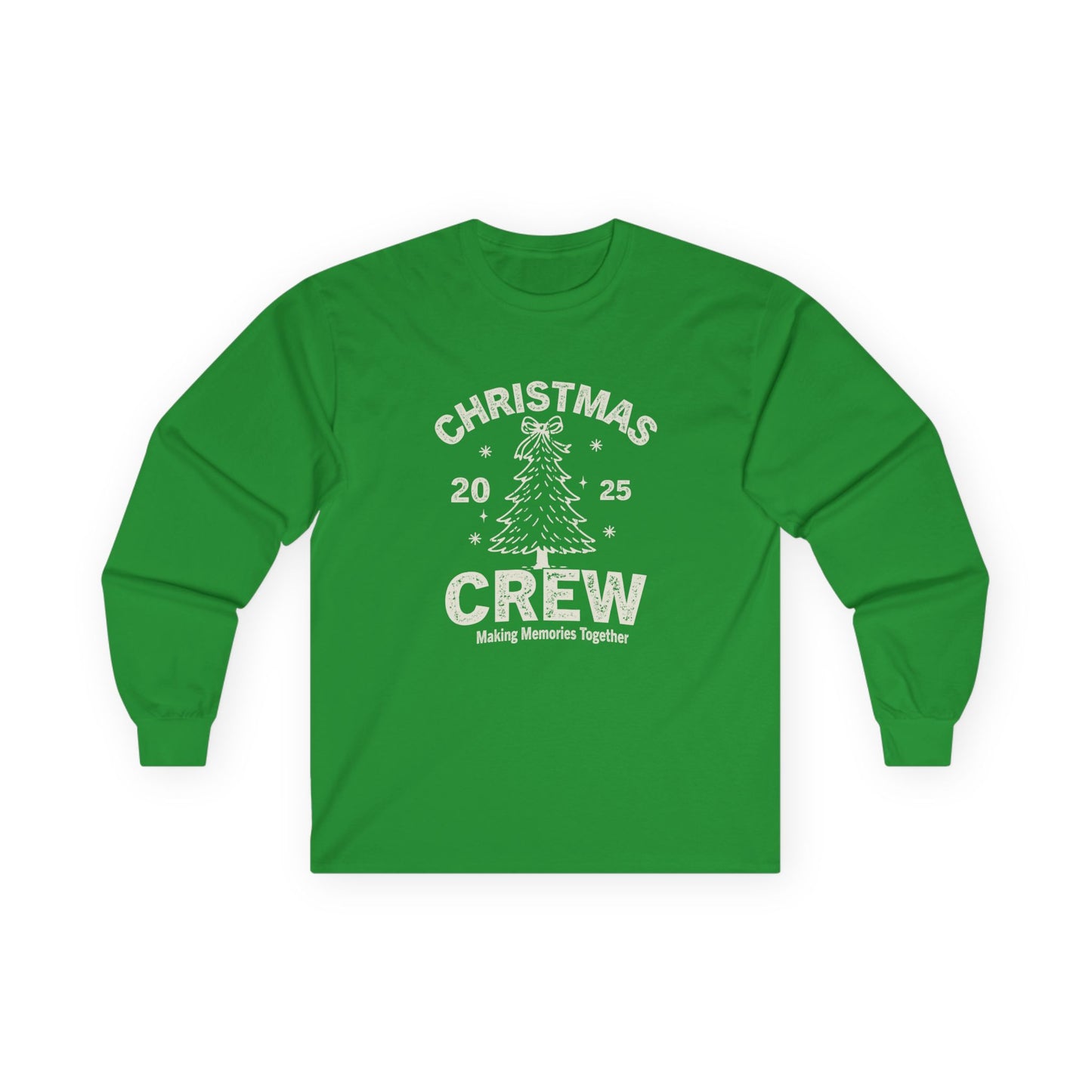 Christmas Crew 2025 Long Sleeve Tee