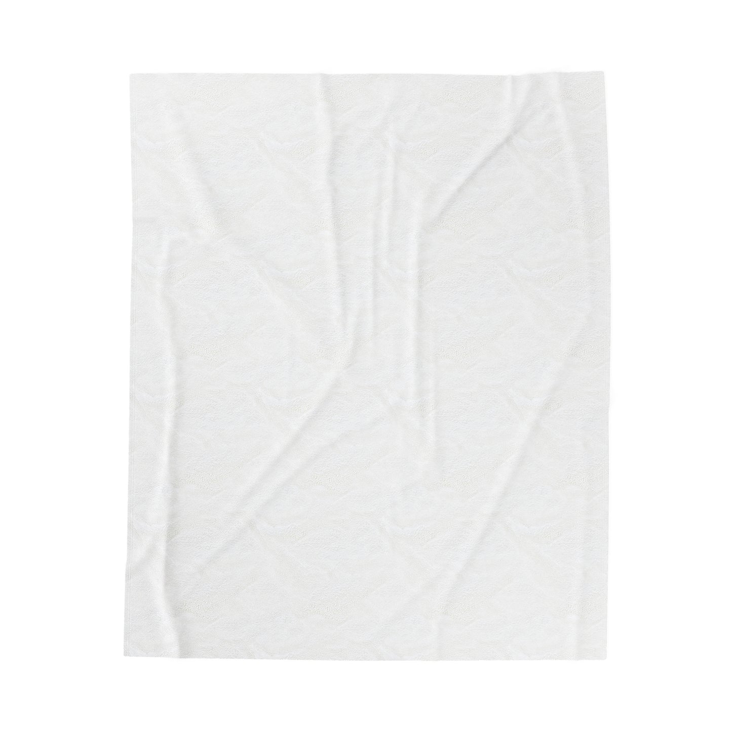 Velveteen Plush Blanket - Strawberry Fields Print