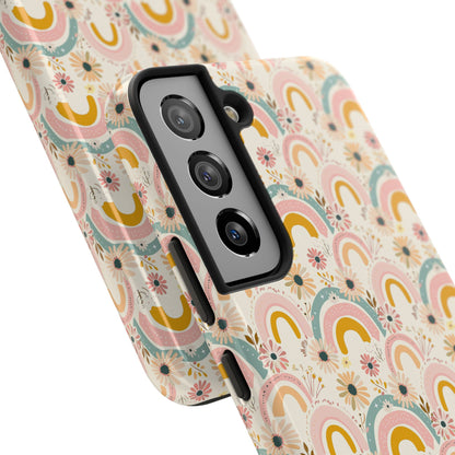 Phone Case - Muted Rainbow Design