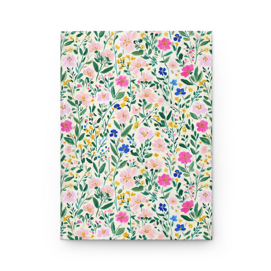 Floral Watercolor Hardcover Journal
