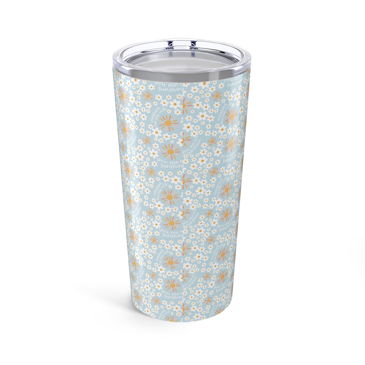Floral Pattern 20oz Tumbler - Perfect Gift for Nature Lovers