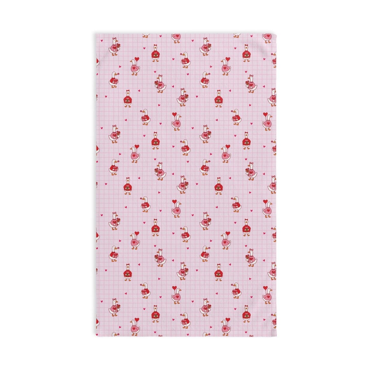 Floral Pink Kitchen Hand Towel