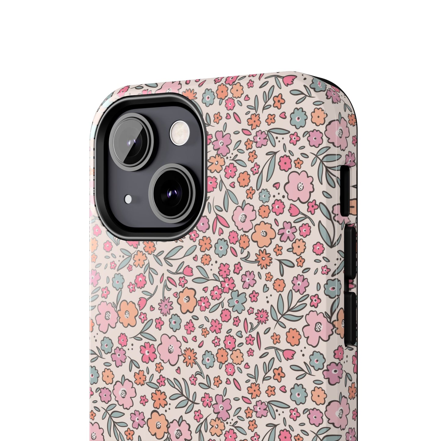 Floral Tough Phone Cases - Stylish Protection, Unique Gifts, Spring Decor, Flower Pattern, Durable Accessory