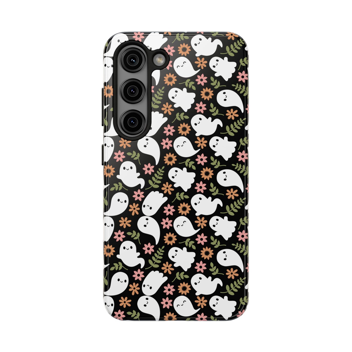 Cute Ghosts Tough Phone Cases | Spooky Fun Protection | Halloween Gift | Trendy Cell Phone Cover