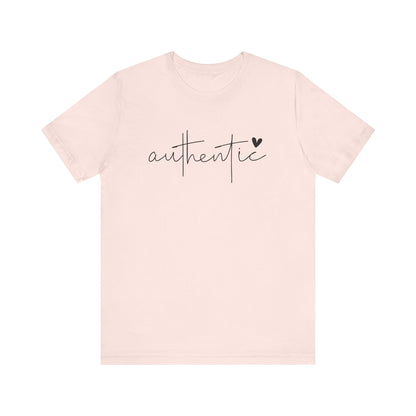 Authentic Unisex Short Sleeve Tee - Embrace Your True Self